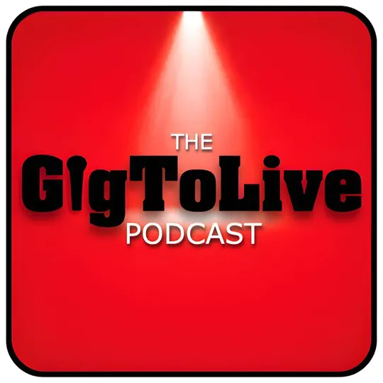 The Gig to Live Podcast Logo